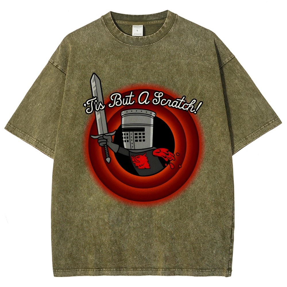Tis But A Scratch, Folks! Vintage Distressed T-shirt