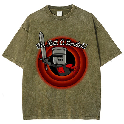 Tis But A Scratch, Folks! Vintage Distressed T-shirt
