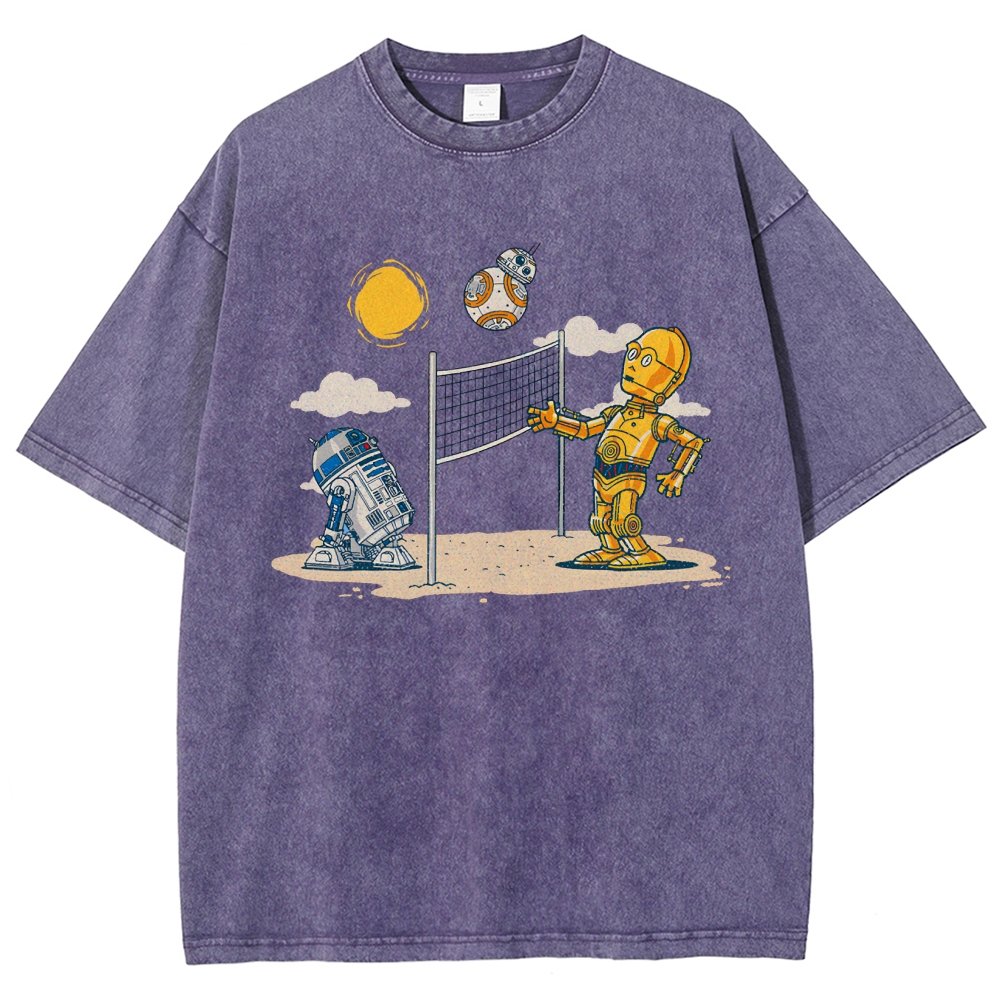 A New Serve Vintage Distressed T-shirt