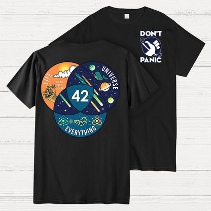 42 Answer to Life Universe and Everything Essential Geek T-Shirt