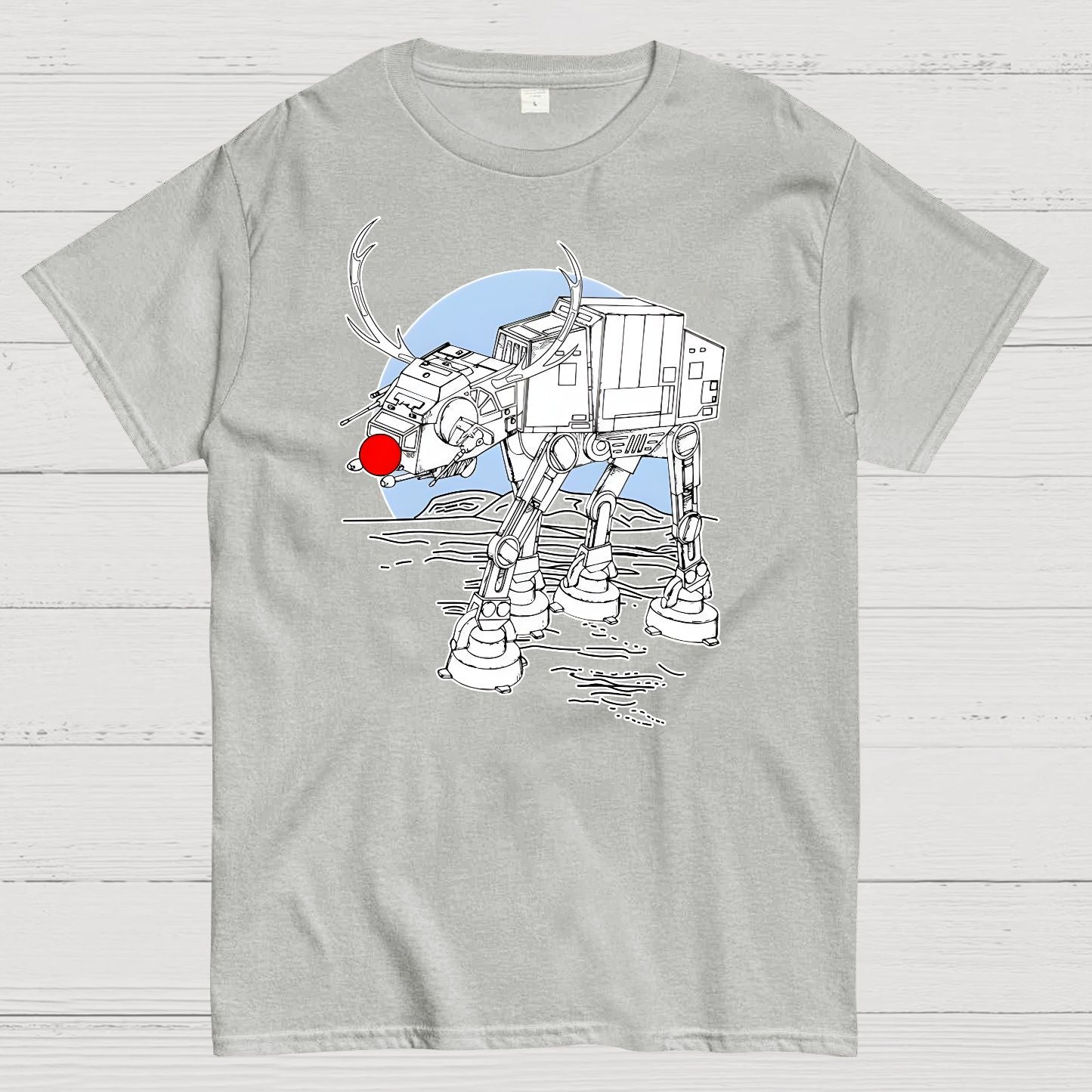 Christmas Robot Geek T-Shirt