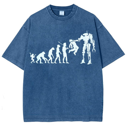 Evolution To Termination Vintage Distressed T-shirt
