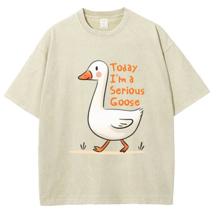 Today I’m A Serious Goose Vintage Distressed T-shirt