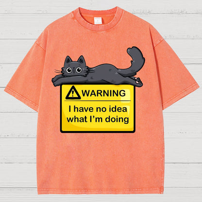 Warning, I Don't Know What I'm Doing! Vintage Distressed T-shirt
