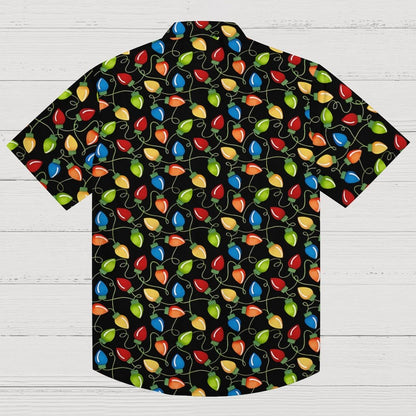 Christmas Lights Printing Geeky Shirt