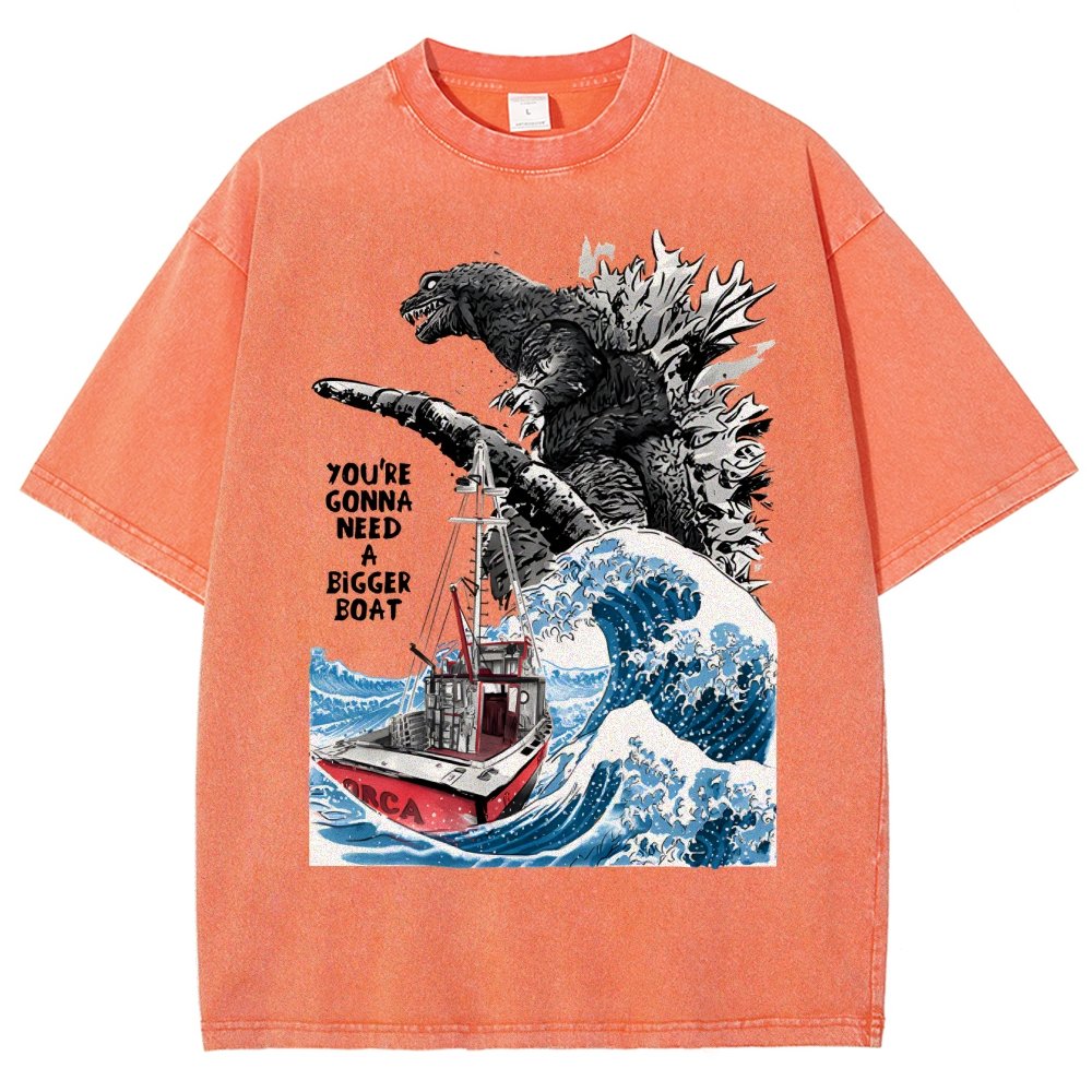 You need a bigger boat Funny Vintage Distressed T-shirt