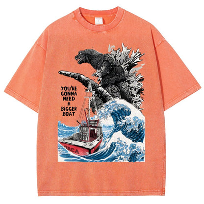 You need a bigger boat Funny Vintage Distressed T-shirt
