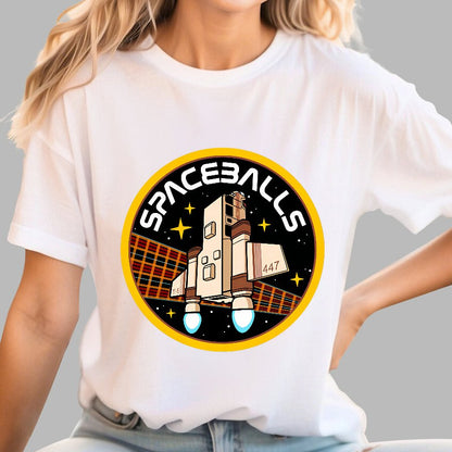 Spaceballs Vintage Starship 5 Geek T-Shirt
