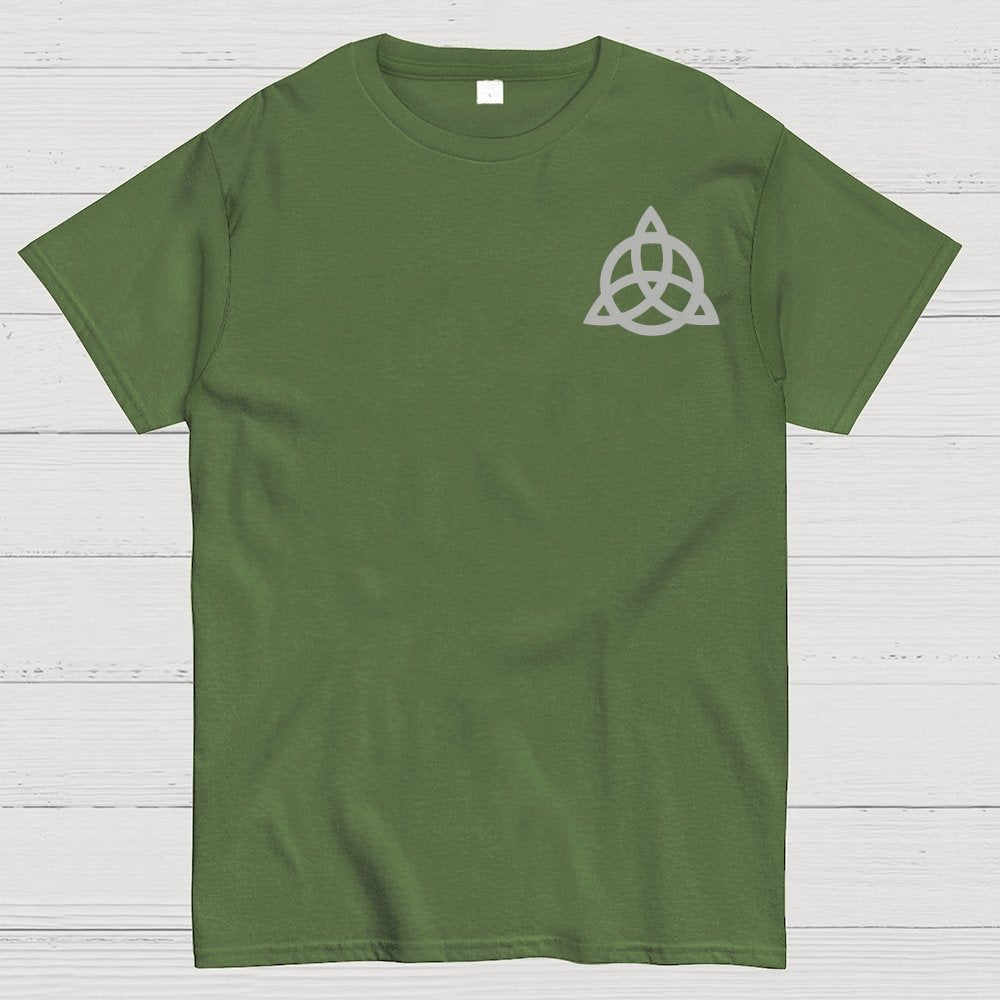 Power of Three Front And Back Printing Geek T-Shirt