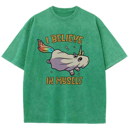 I Believe In Myself Vintage Distressed T-shirt