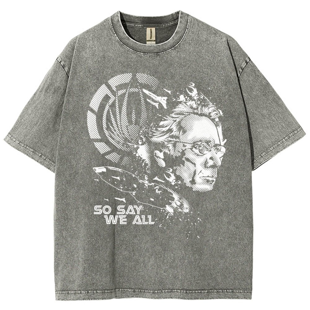 So Say We All Vintage Distressed T-shirt