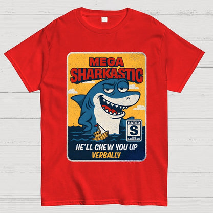 Mega Sharkastic Geek T-Shirt
