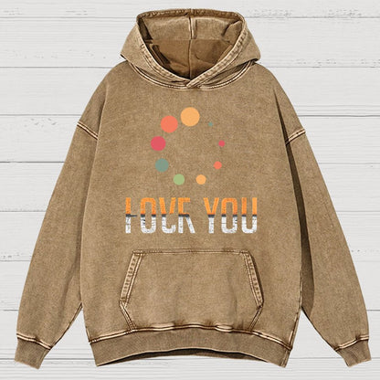 Complex Emotions Loading Vintage Distressed Hoodie