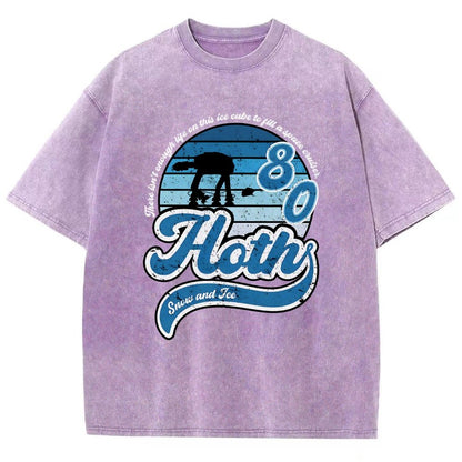 Vintage Snow and Ice Vintage Distressed T-shirt