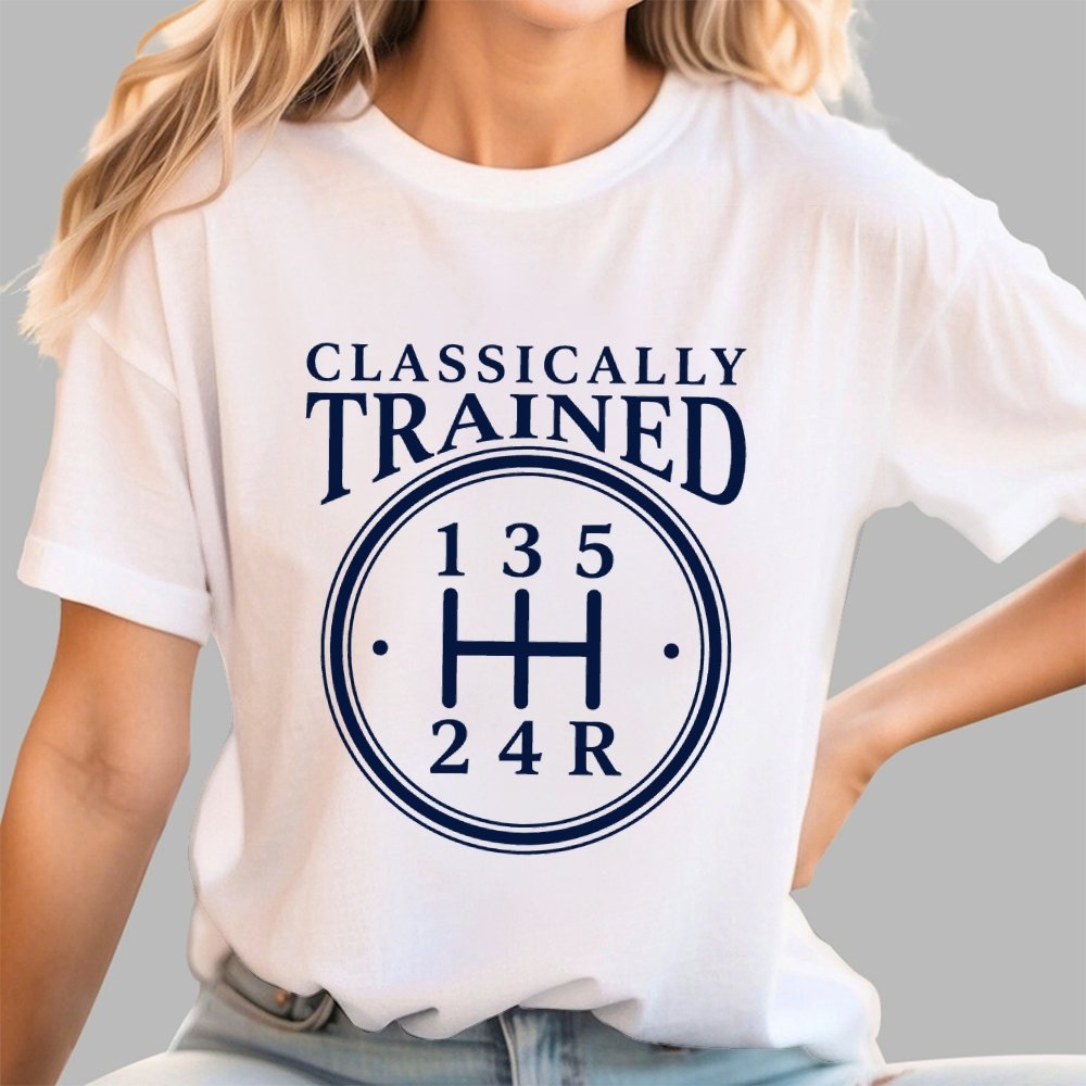 Classically Trained Art Print Geek T-Shirt