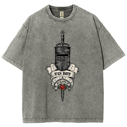 It is but a scratch. Vintage Distressed T-shirt