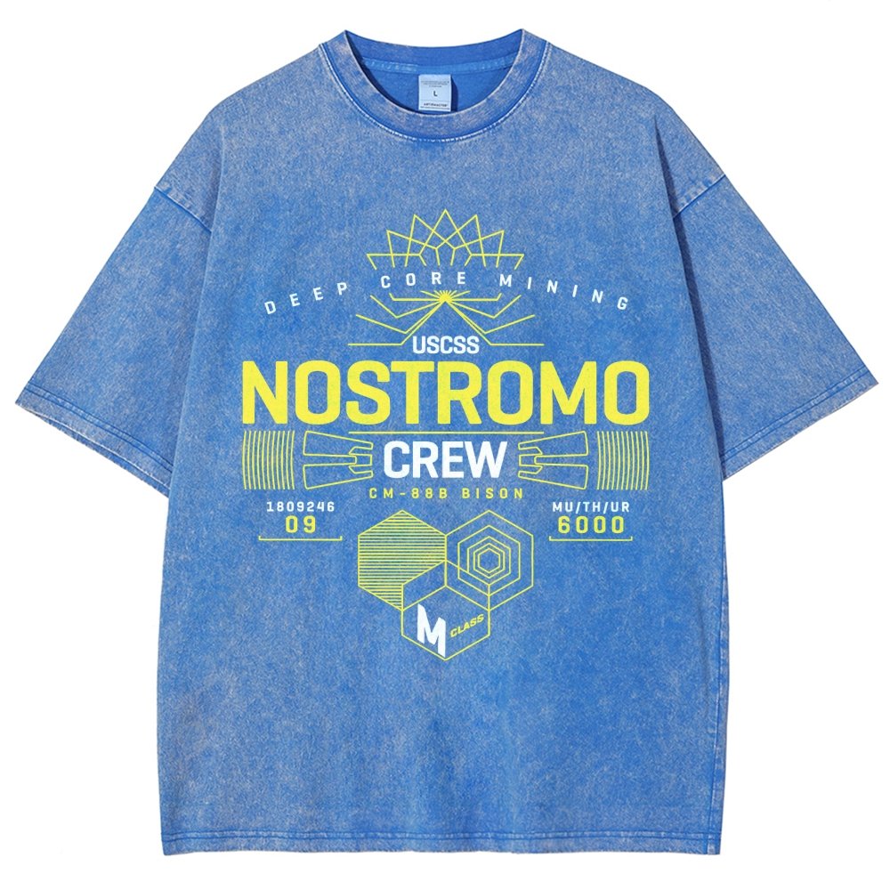 Nostromo Crew Vintage Distressed T-shirt