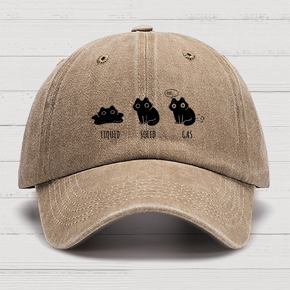 States of Cat Cotton Hat