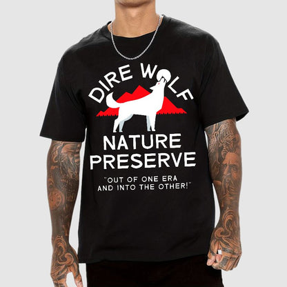Mystic Wolf Nature Preserve Geek T-Shirt