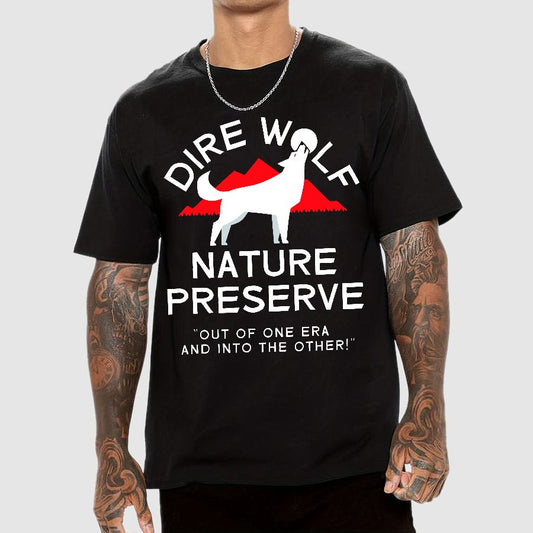 Mystic Wolf Nature Preserve Geek T-Shirt