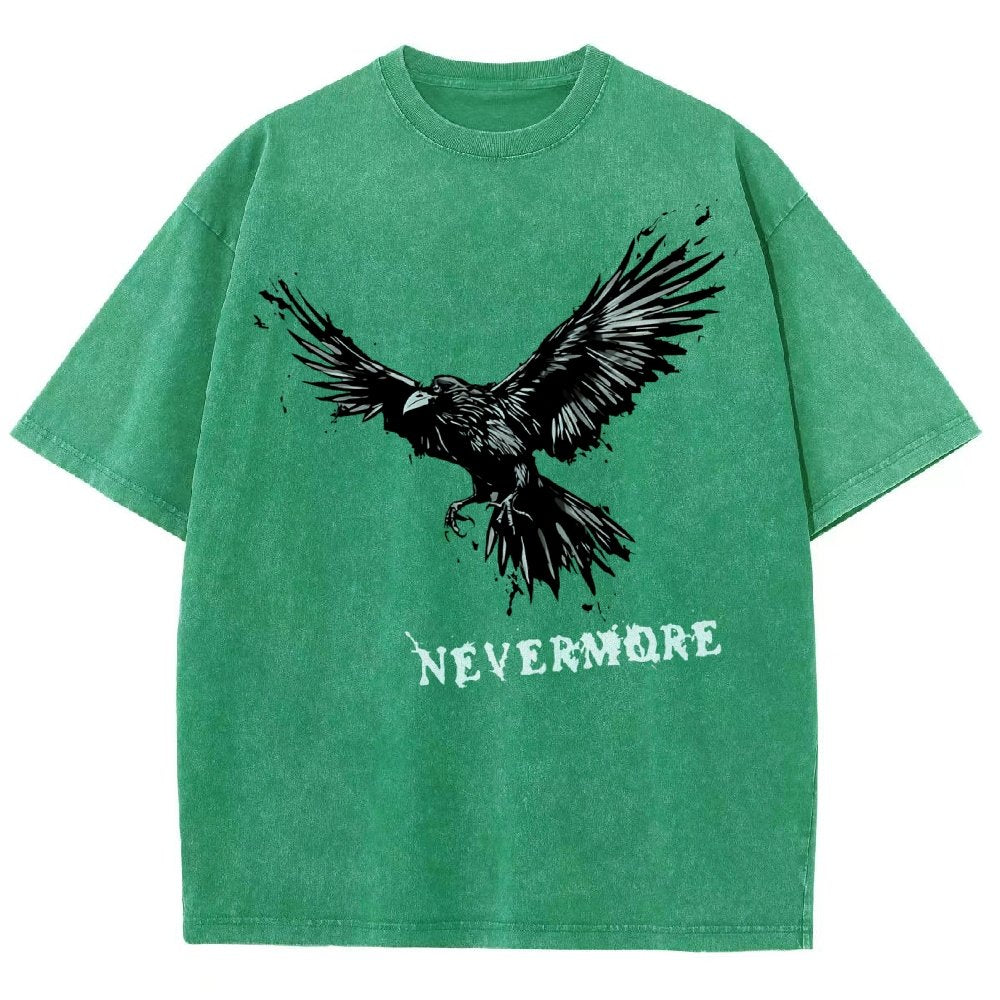 Nevermore Vintage Distressed T-shirt