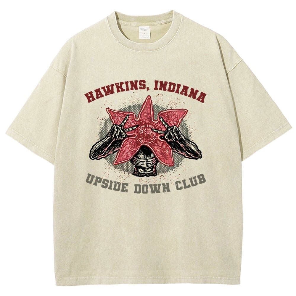 Upside Down Club Vintage Distressed T-shirt