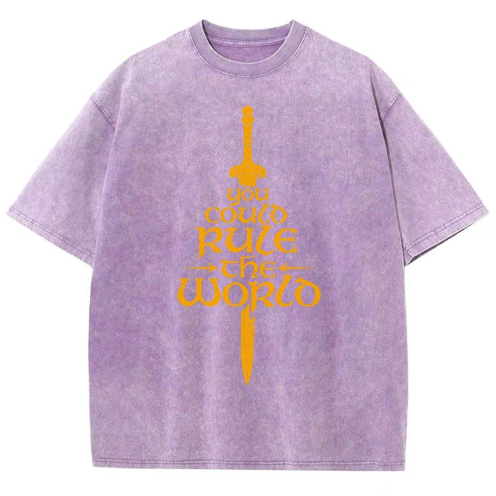 You Could Rule the World Vintage Distressed T-shirt