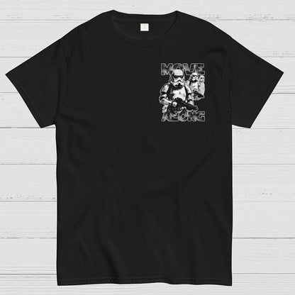 Move Along Front And Back Printing Geek T-Shirt