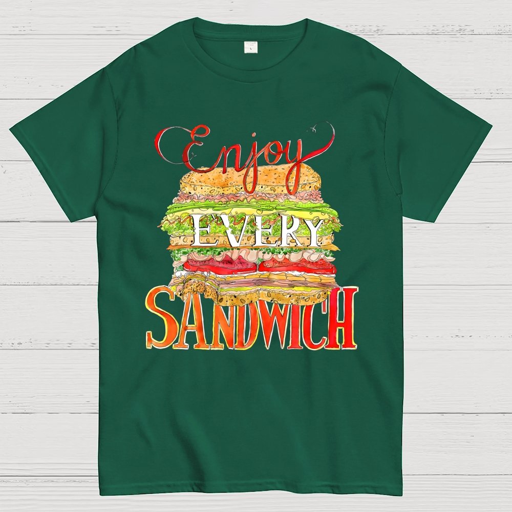 Enjoy Every Sandwich Geek T-Shirt