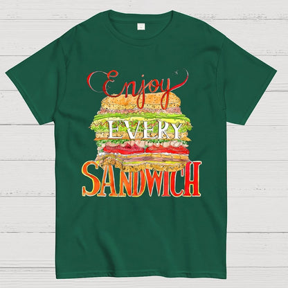 Enjoy Every Sandwich Geek T-Shirt