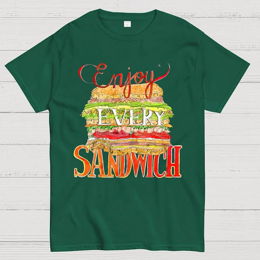 Enjoy Every Sandwich Geek T-Shirt