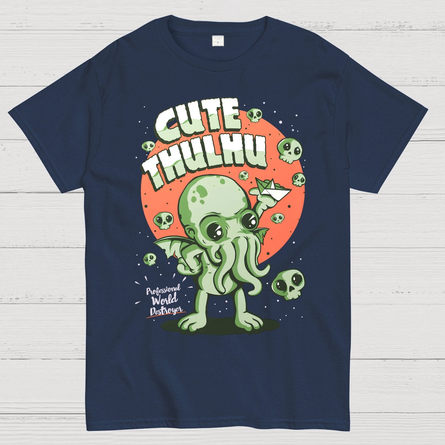 Cute Cthulhu Geek T-Shirt