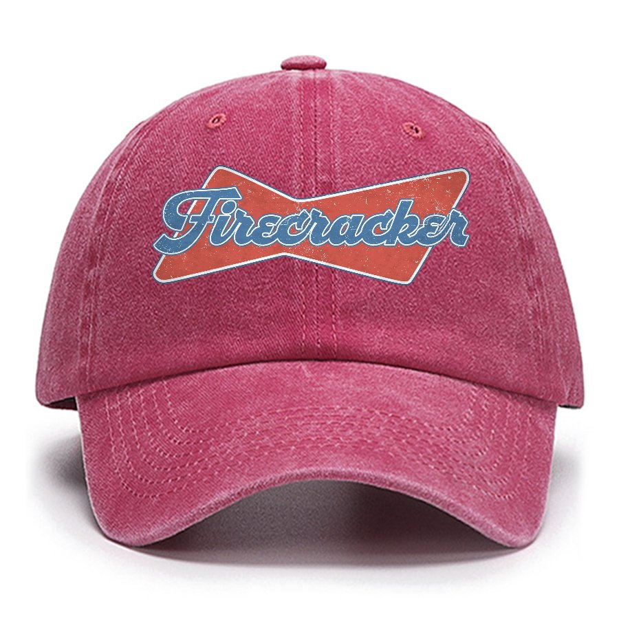 Firecracker 4th july Independence Day Cotton Hat