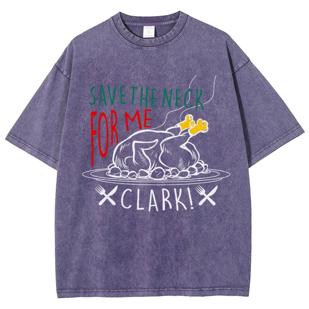 Save The Neck For Me Guy Vintage Distressed T-shirt