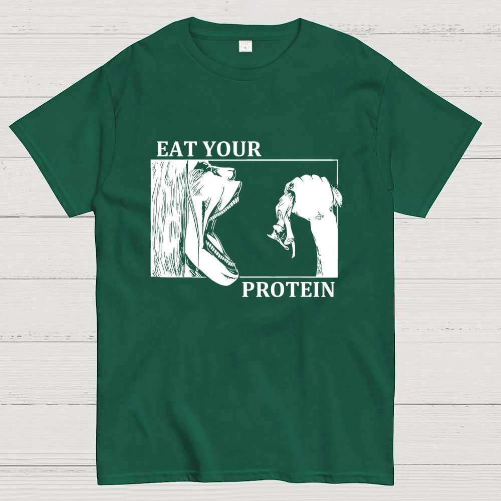 Eat Your Protein Unisex Geek T-Shirt