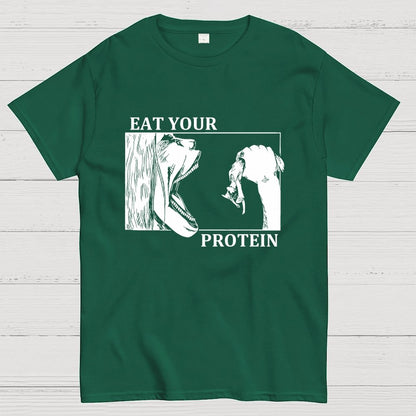 Eat Your Protein Unisex Geek T-Shirt