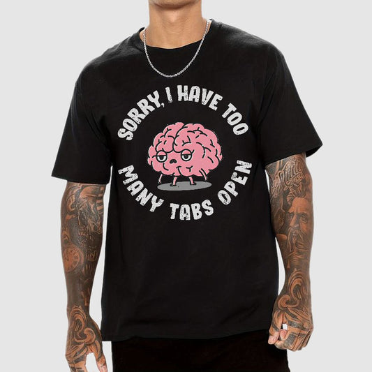 Too Many Tabs Geek T-Shirt