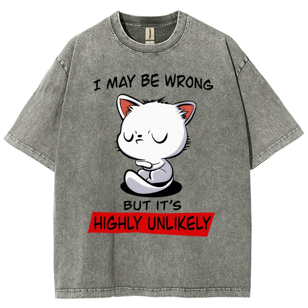 I May Be Wrong Vintage Distressed T-shirt