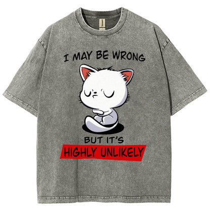 I May Be Wrong Vintage Distressed T-shirt