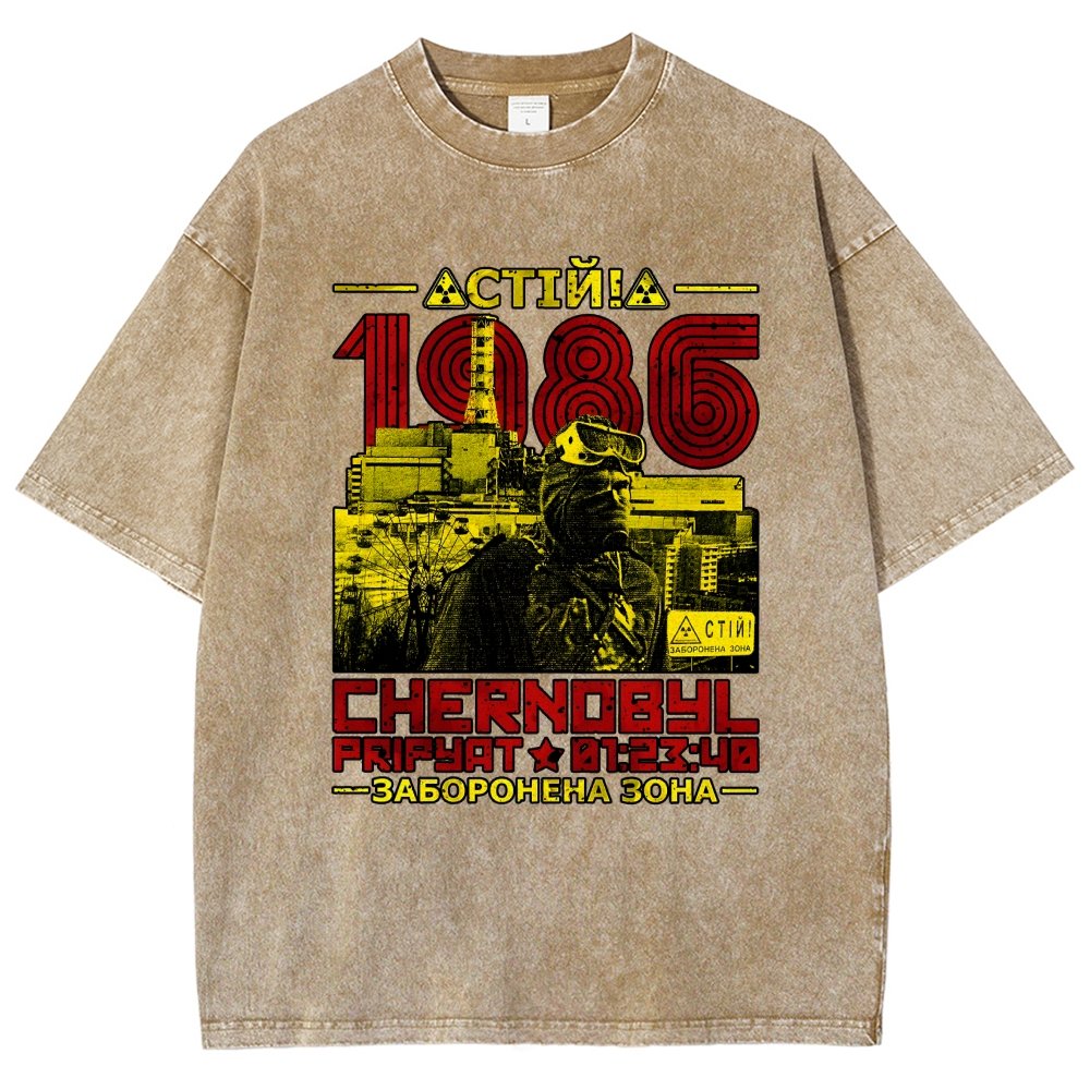 Chernobyl 1986 Vintage Distressed T-shirt