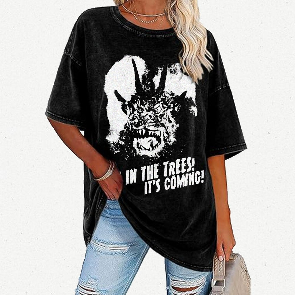 Night Of The Demon It's In The Trees ! Vintage Distressed T-shirt