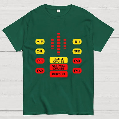 Kit Dashboard Supercar Geek T-Shirt