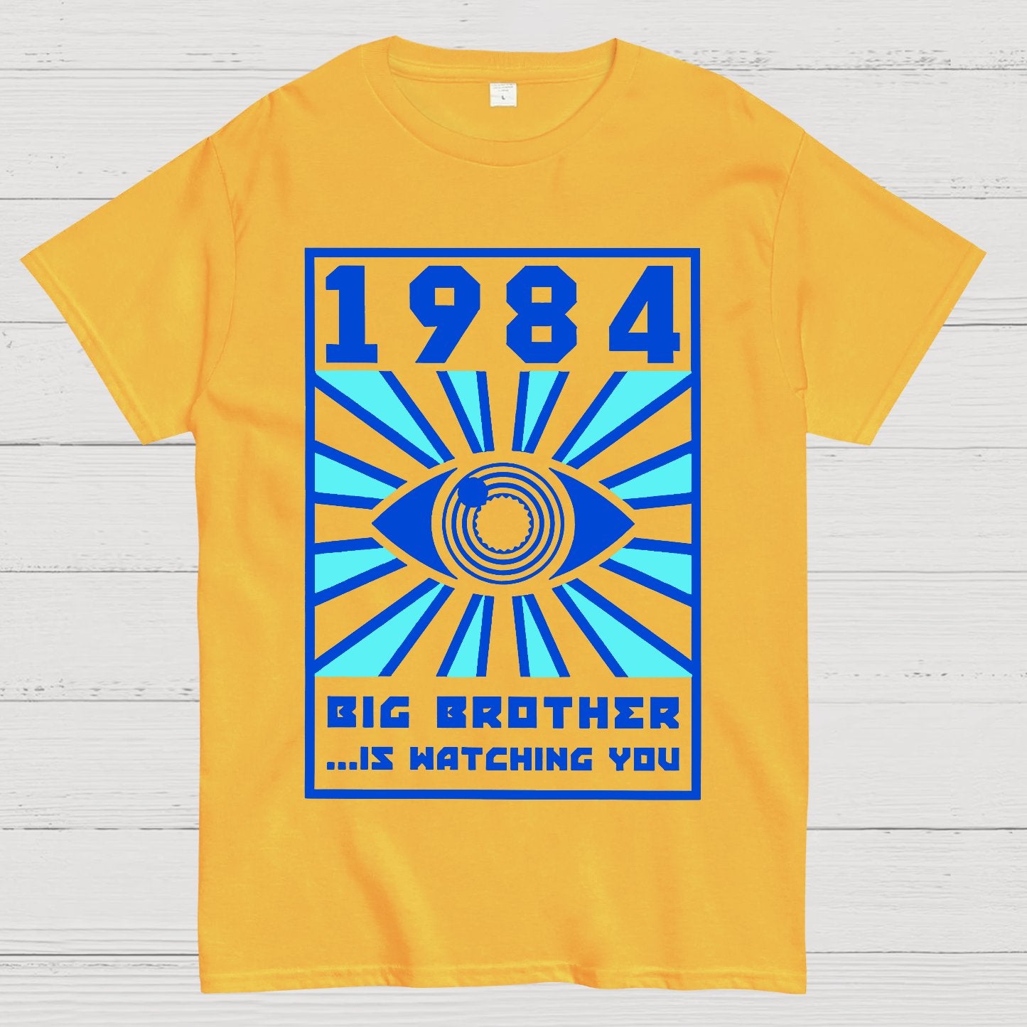 1984 Big Brother Is Watching You Geek T-Shirt