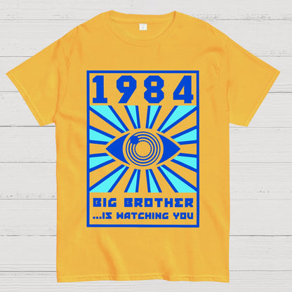 1984 Big Brother Is Watching You Geek T-Shirt