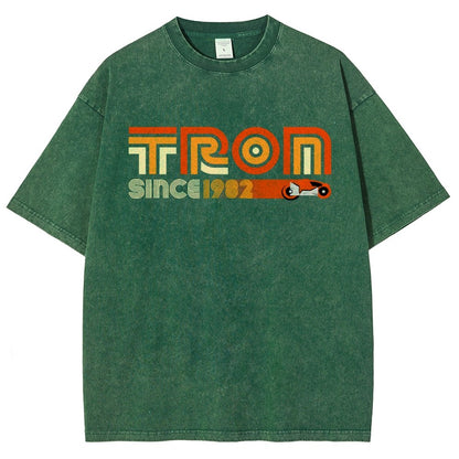 Retro Neon 1982 Vintage Distressed T-shirt