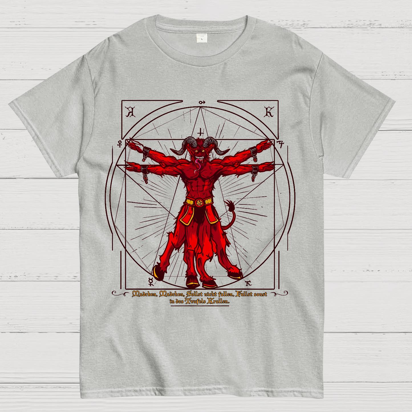 Vitruvian Krampus Geek T-Shirt