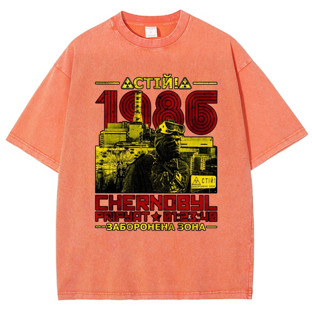 Chernobyl 1986 Vintage Distressed T-shirt
