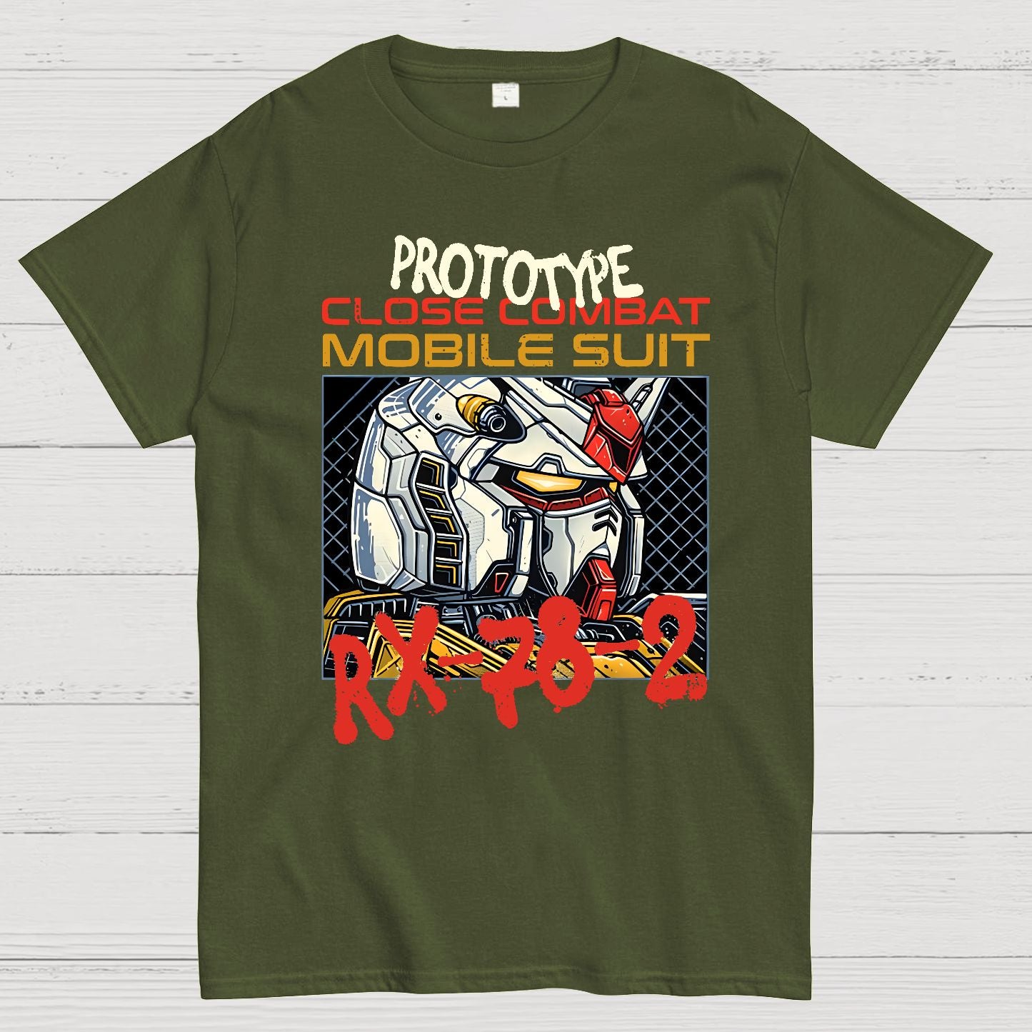 Close Combat Mobile Suit Geek T-Shirt