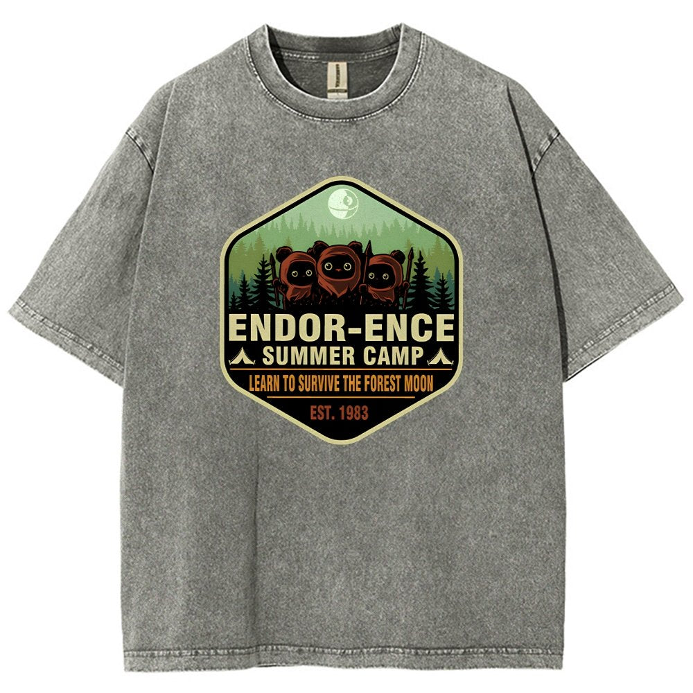 Elysian-Ence Vintage Distressed T-shirt