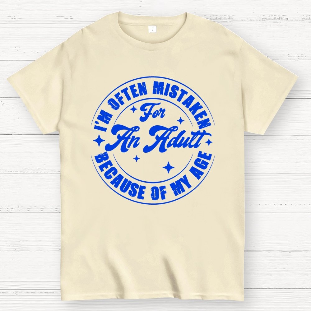Often Mistaken For An Adult Because Of My Age Geek T-Shirt